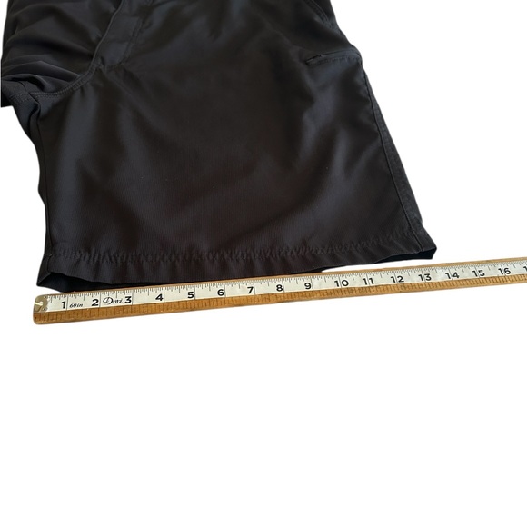 Wrangler Black Cargo Shorts Athletic Style - Picture 9 of 16
